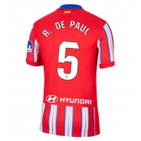 Maglia Calcio Atletico Madrid Rodrigo De Paul #5 Prima Divisa 2024-25 Manica Corta